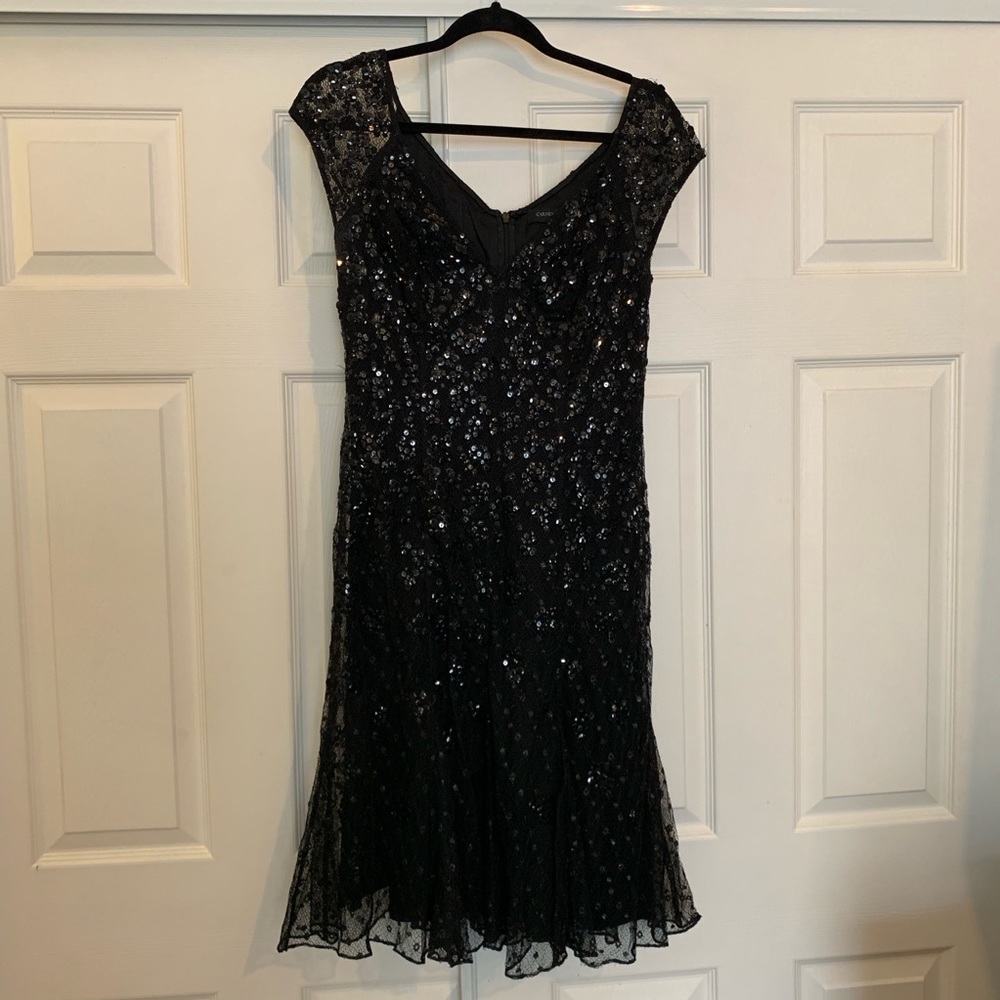 Black Party Dress! SPARKLY! Size 8